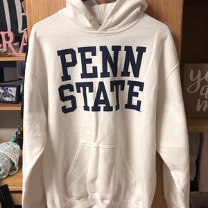 White Penn State Hoodie